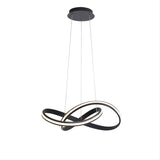 Spira 45w LED Hanging Spiral Twist Knot Pendant Light