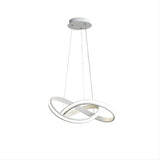 Spira 45w LED Hanging Spiral Twist Knot Pendant Light