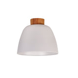 Tommy DIY Metal Dome Shade Batten Fix with Oak Timber