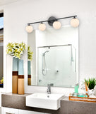 Moran Wall/Vanity Light with Opal Glass Spheres