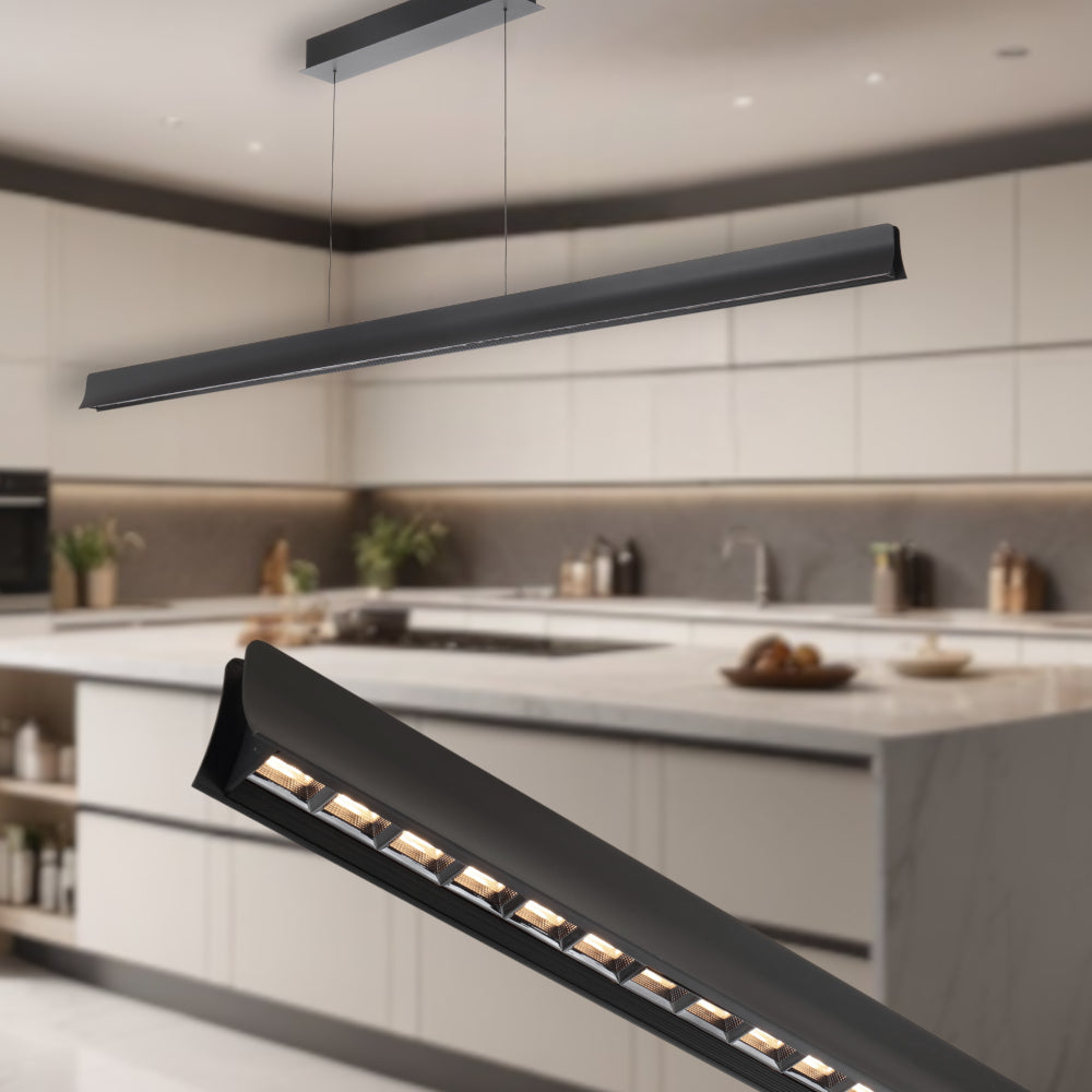 Led Line Bar Lucid 1800mm LED Linea Bar Pendant LIght – Roundabout Lighting