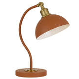 Brevik Adjustable Reading Lamp with Metal Shade