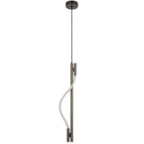 Taft LED Fabric Rope Linea Bar Pendant LIght