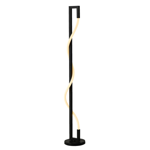 Curval LED Rope Floor Lamp Black