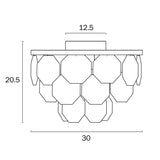 Alison DIY Chandelier Batten Fix Light Shade