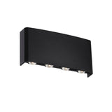 Eyvor LED Up/Down IP65 Tri-Colour Exterior Wall Light Black