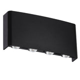 Eyvor LED Up/Down IP65 Tri-Colour Exterior Wall Light Black