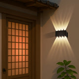Eyvor LED Up/Down IP65 Tri-Colour Exterior Wall Light Black
