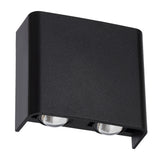 Eyvor LED Up/Down IP65 Tri-Colour Exterior Wall Light Black