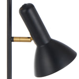 Hyvik 2lt Metal Floor Reading Lamp