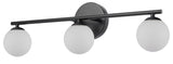 Moran Wall/Vanity Light with Opal Glass Spheres