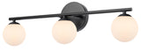 Moran Wall/Vanity Light with Opal Glass Spheres