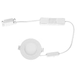 Stow LED 3w Recessed Wall Step Light White