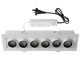 Tilda LED Telescopic Downlight Retractable Spotlight White/CCT