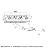 Tilda LED Telescopic Downlight Retractable Spotlight White/CCT