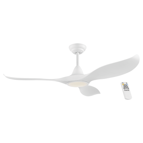 Eglo Noosa 3 Blade ABS DC Remote Control Ceiling Fan with LED LIGHT
