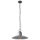 Kenilworth Metal Shade Pendant Light Antique Nickel