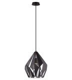 Carlton 1 310mm Geometric Metal Cut Out 1lt Pendant Light