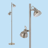 Carson 2lt Metal Floor Reading Lamp