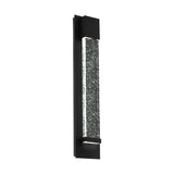 Villagrazia 2 Exterior LED Bubble Glass Linea Outdoor Wall Light