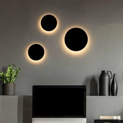 Bond II circular dot LED Wall Light