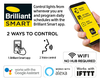 Brilliant sales smart lights