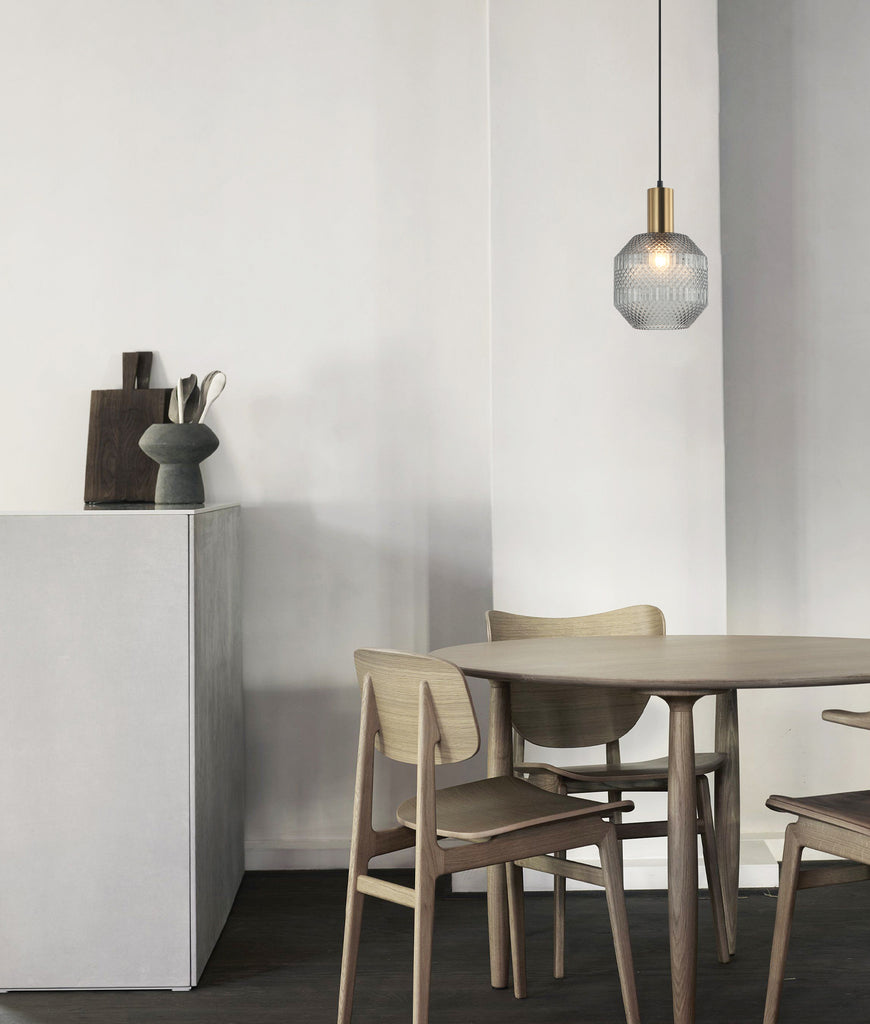 Maraca 1lt Glass Pendant Light – Roundabout Lighting