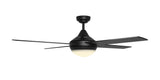 Heron AC 4 Blade ABS 3 Speed Wall Control Ceiling Fan with LED Light