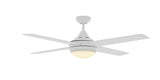 Heron AC 4 Blade ABS 3 Speed Wall Control Ceiling Fan with LED Light