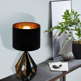 Carlton 5 Table Lamp with Fabric Drum Shade