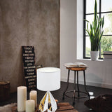 Carlton 5 Table Lamp with Fabric Drum Shade