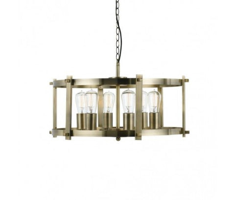 Metal drum online light fixture