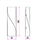 Giro Up/Down LED Exterior Wall Light
