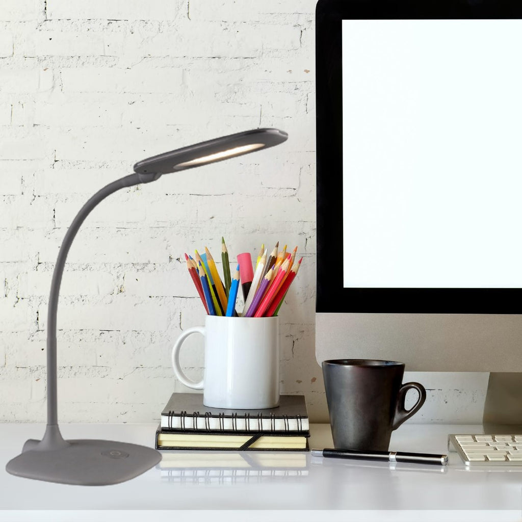 Eglo Cortaderas Black Metal Modern Adjustable Desk Lamp - #91Y40