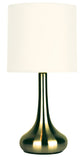 Lola Metal Touch Lamp with Fabric Drum Shade