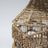 Tilda Natural Hemp Rope Table Lamp and Shade