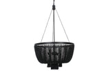 Maddison Beaded Chandelier Basket Pendant