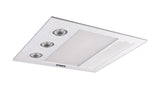 Linear Mini Bathroom 3in1 Exhaust Fan / Heat / LED Light