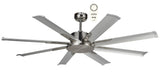 Albatross Mini 65'' DC 8 Blade Metal Ceiling Fan