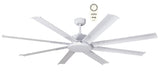 Albatross Mini 65'' DC 8 Blade Metal Ceiling Fan