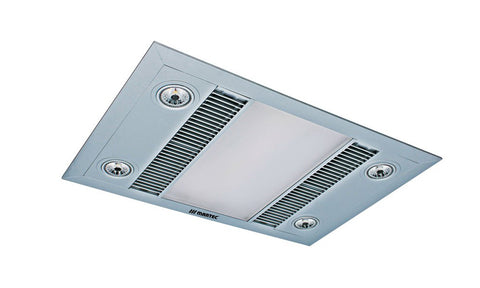 Linear Bathroom 3in1 Exhaust Fan / Heat / LED Light