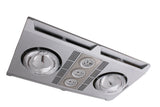 Profile Plus Bathroom 3in1 Exhaust Fan / Heat / LED Light
