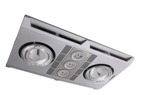 Profile Plus Bathroom 3in1 Exhaust Fan / Heat / LED Light