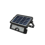 Defender Solar LED Security Sensor Floodlight Black