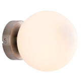 Lana Orb Opal Glass Ball Wall Vanity Bathroom Light