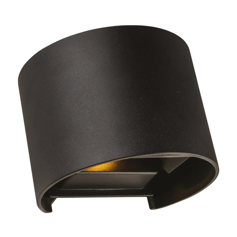 Nico II Round LED Up/Down Exterior Wall Light