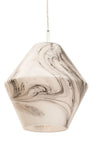 Beverly Opal Glass Swirl Pendant Light