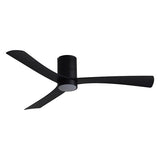 Metro DC 3 Blade ABS Hugger Remote Close to Ceiling Fan with LED Light