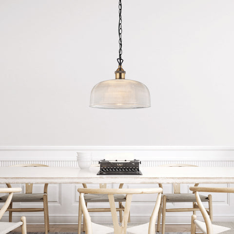 Maison 27 1lt Glass Pendant Light