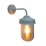 Unley Metal Wall Exterior Light with Clear Glass